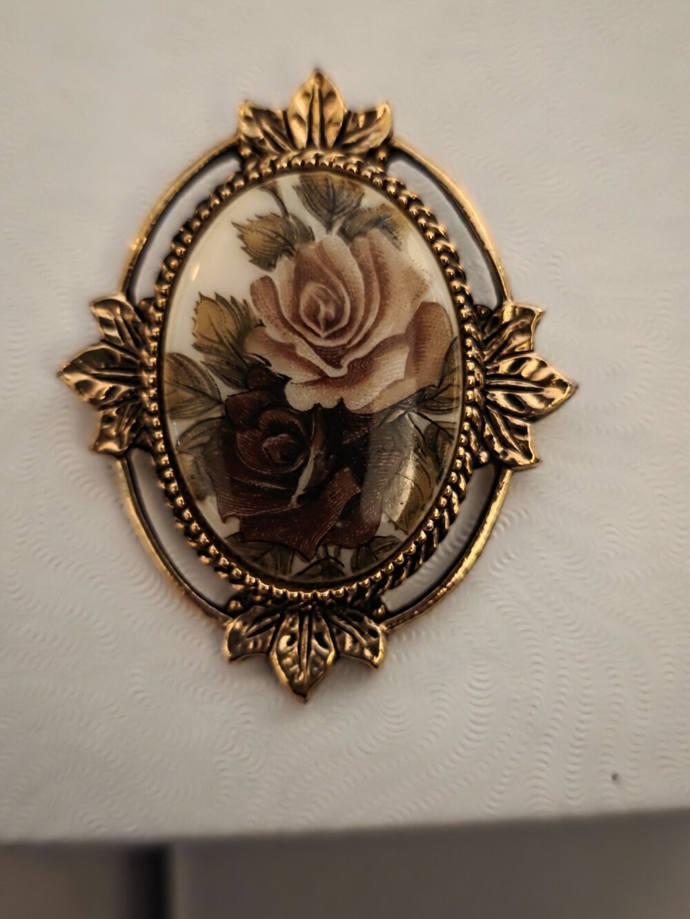 Vintage Signed "Coventry" Rose Marie Pendant (Pendant Only). No Chain. 1977.